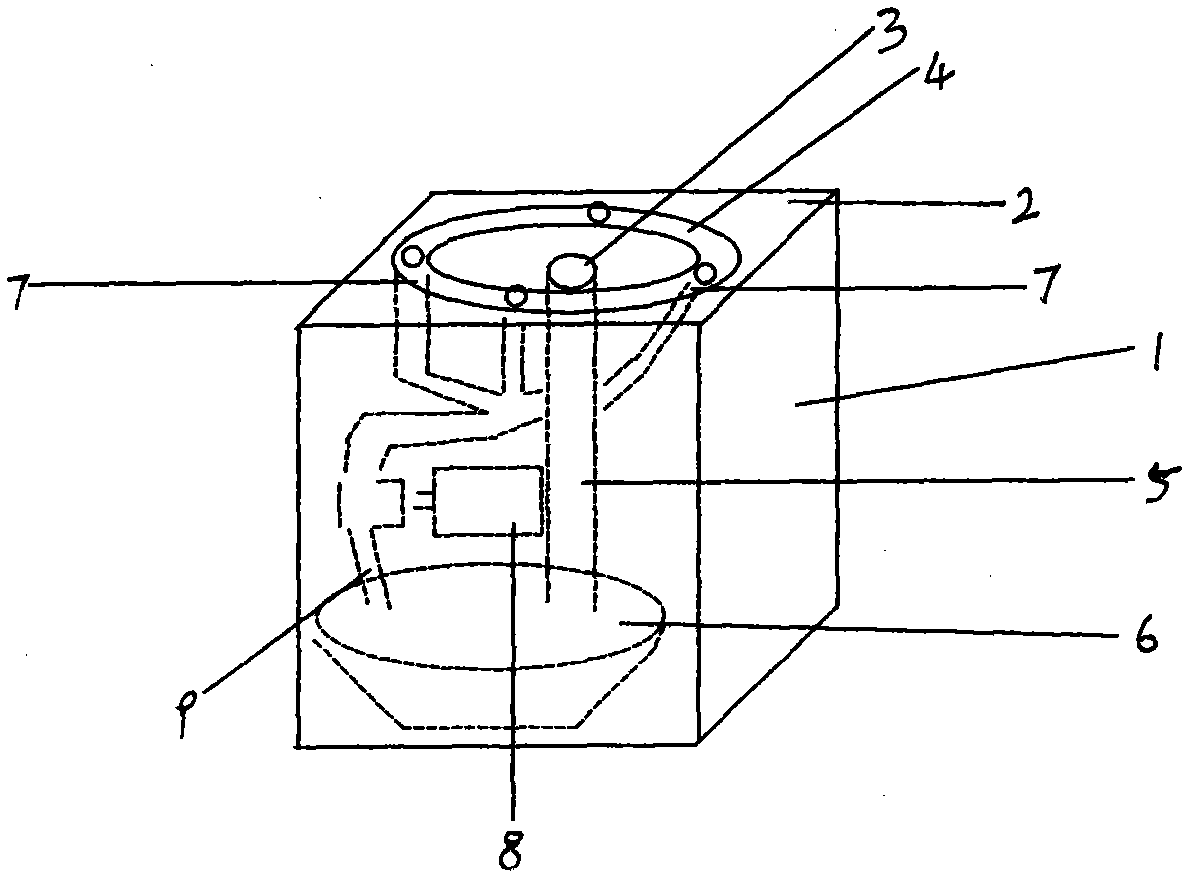 Sanitary phlegm receiving tank