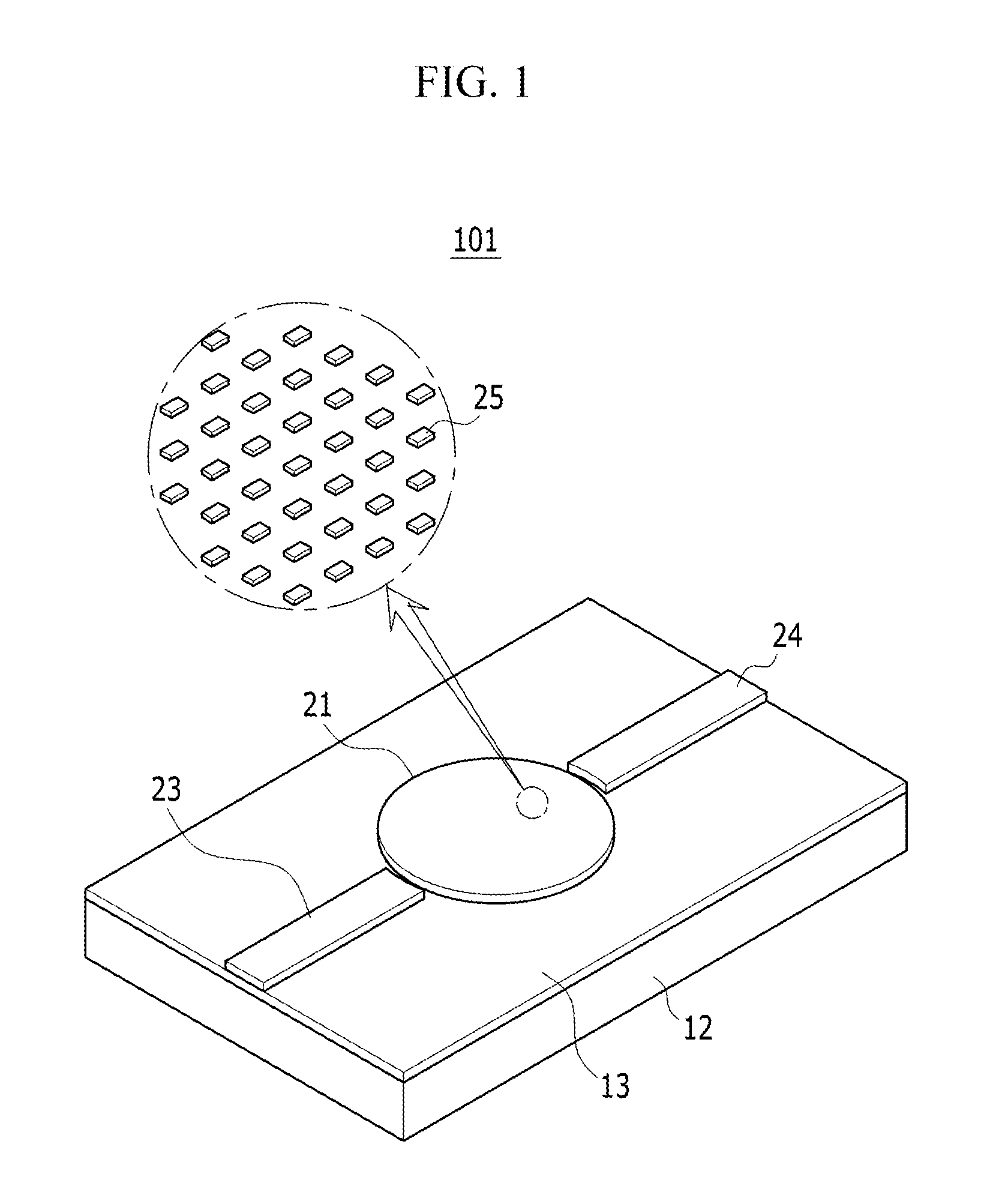 Photodetector using surface plasmon resonance and image sensor having the same