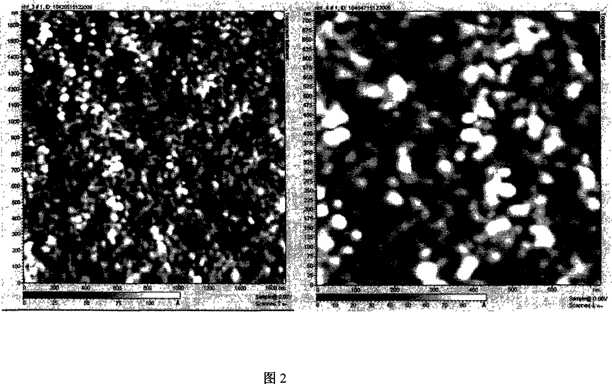 Nanometer silicon coating surface modifying method for dental non-silicate base ceramic