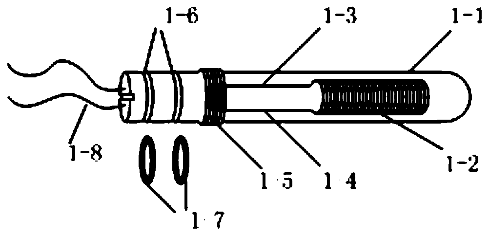 High-precision low-flow detection device based on constant power