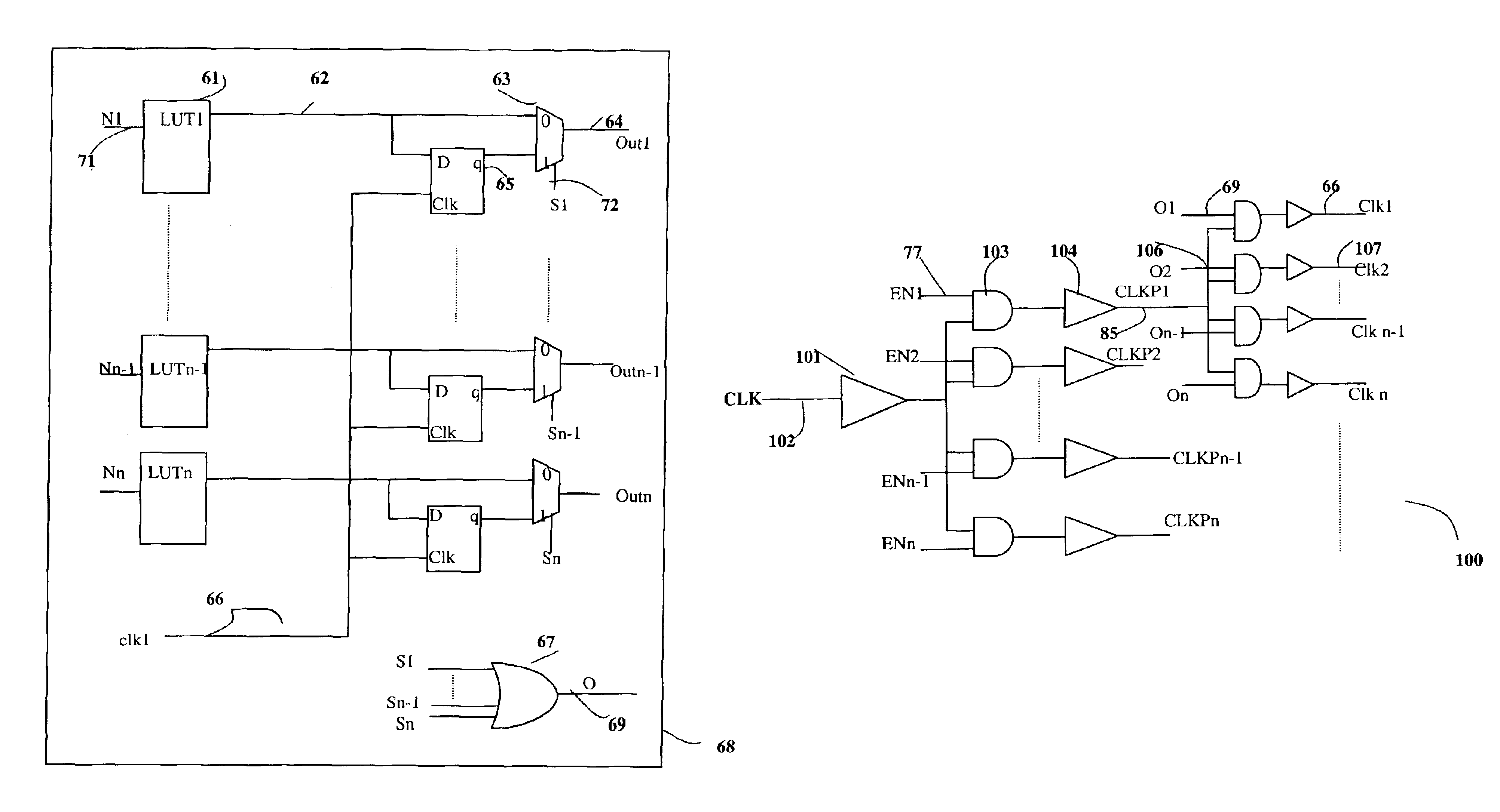 Low power clock distribution scheme