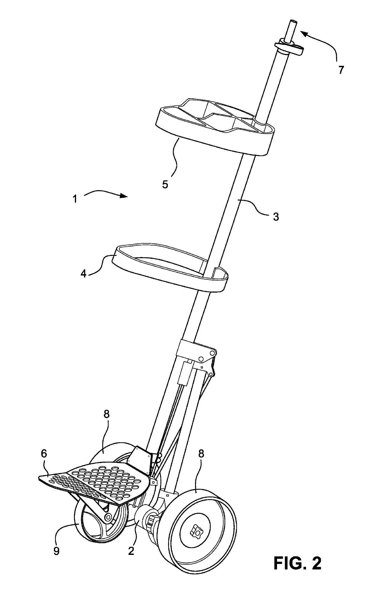 Motor-driven golf bag