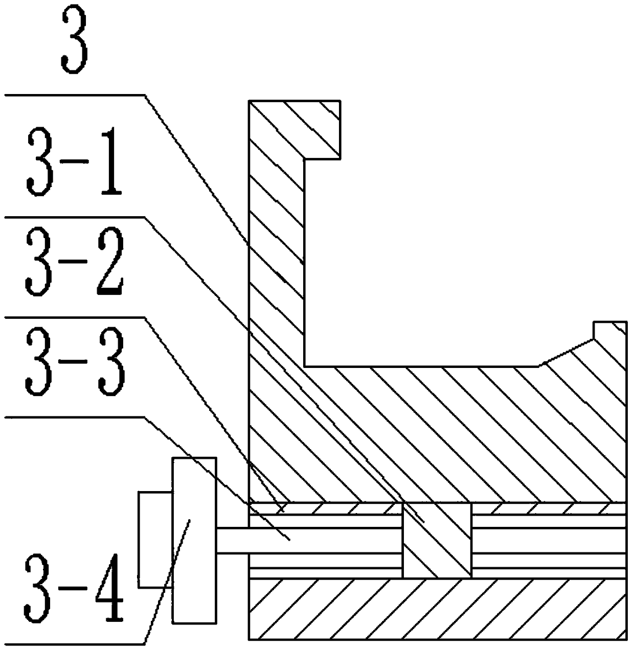 Road bridge laying coat sealing device