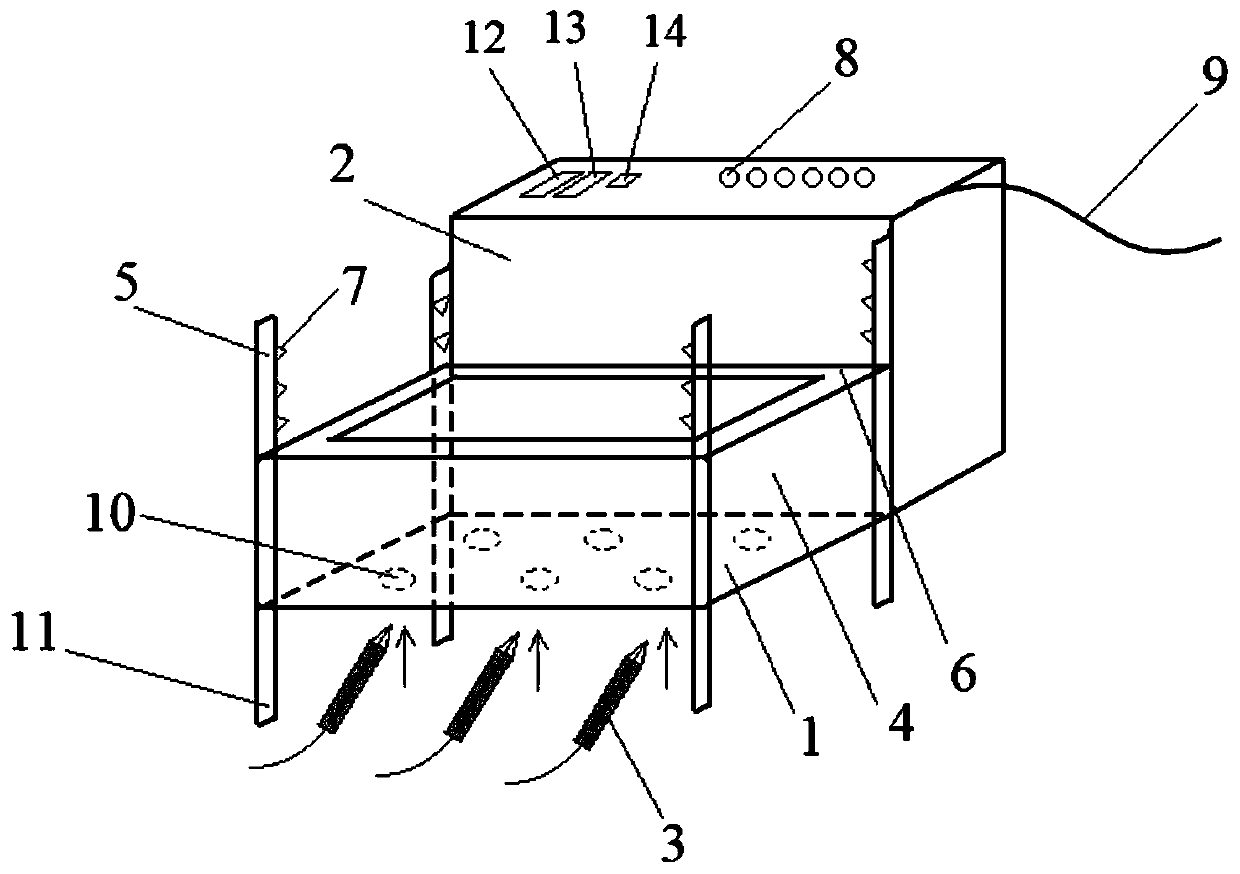 Device for improving ultrasonic puncture accuracy training