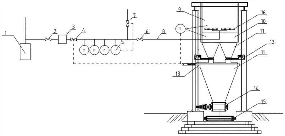 Boiler flue gas dry quenching system and use method