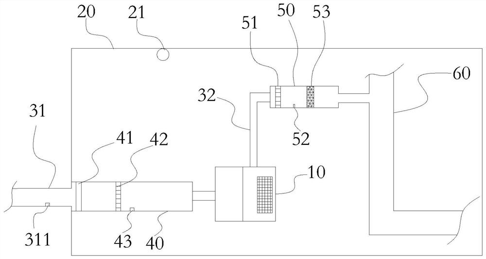 Open type air source heat pump drying unit performance testing device and testing method thereof