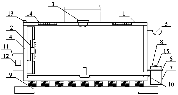 Improved protective cover of digitalized vertical lathe