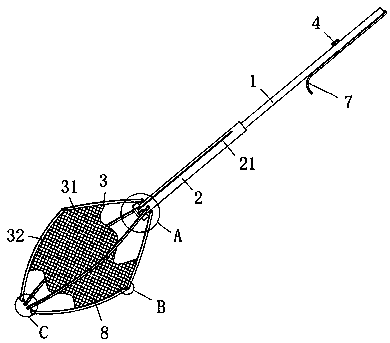 Capturing device for managing urban stray dogs and cats