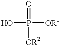 Synergistic mixtures of phosphoric esters with carboxylic acids or carboxylic acid derivatives as asphaltene dispersants