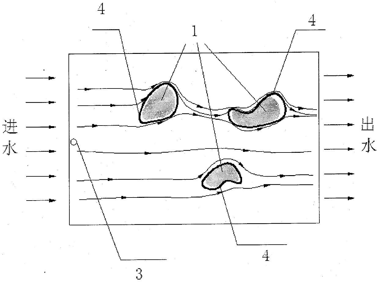 A method for biostorage of crevice residual napl