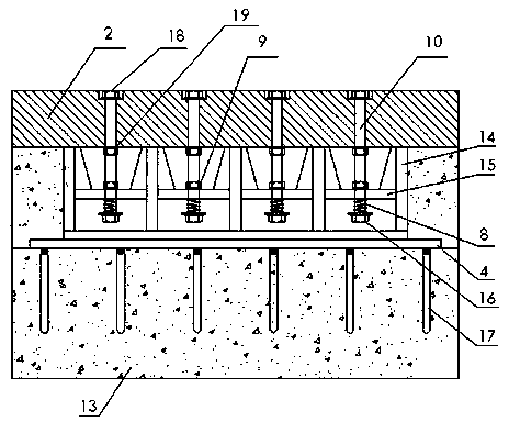 Self-adaptive multidirectional dislocation method and self-adaptive multidirectional dislocation device for retractable device