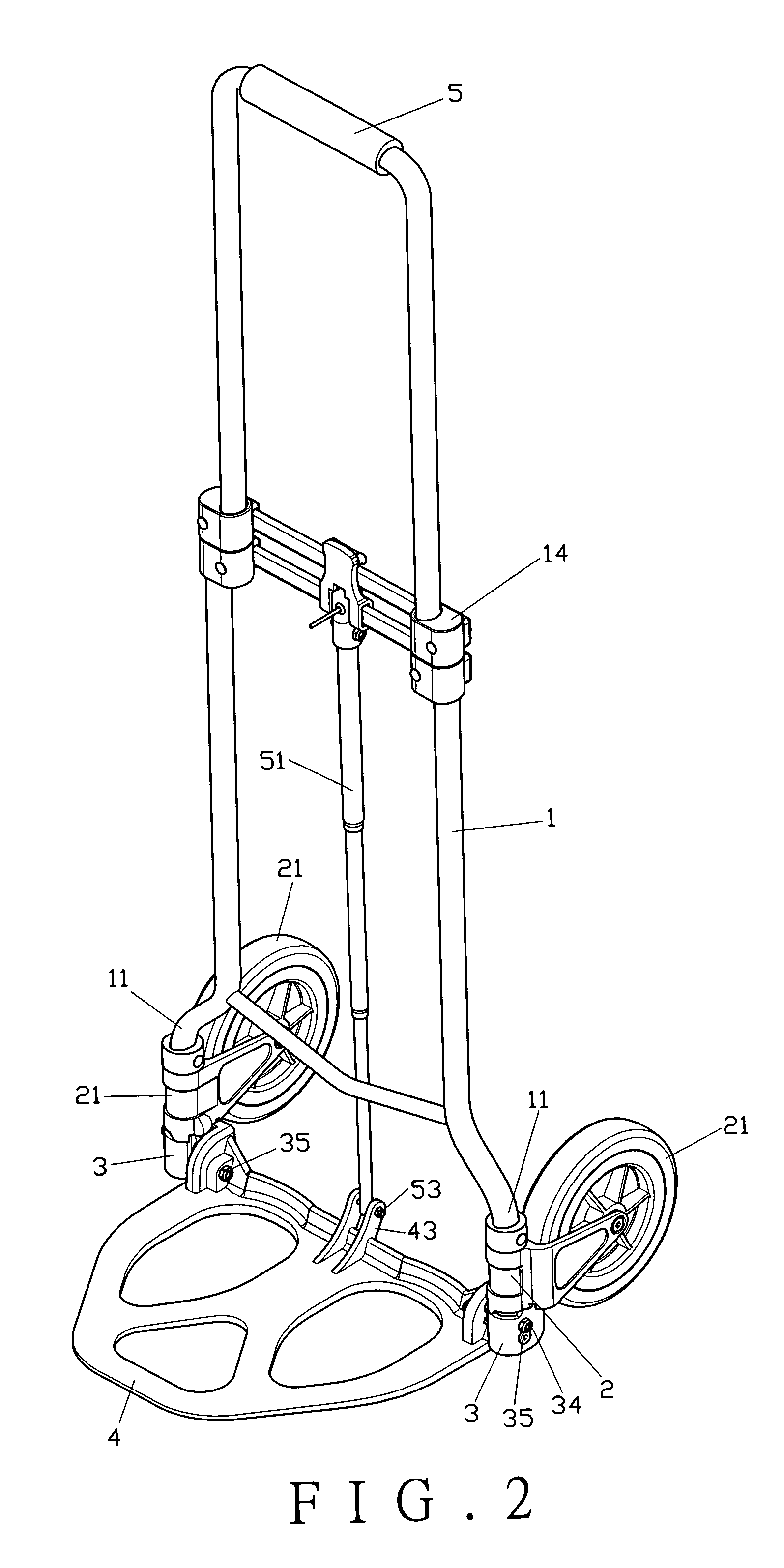 Trolley structure