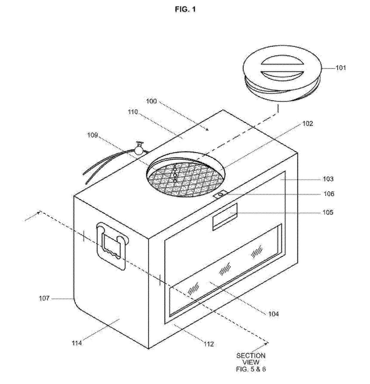 Retractable ice cooler