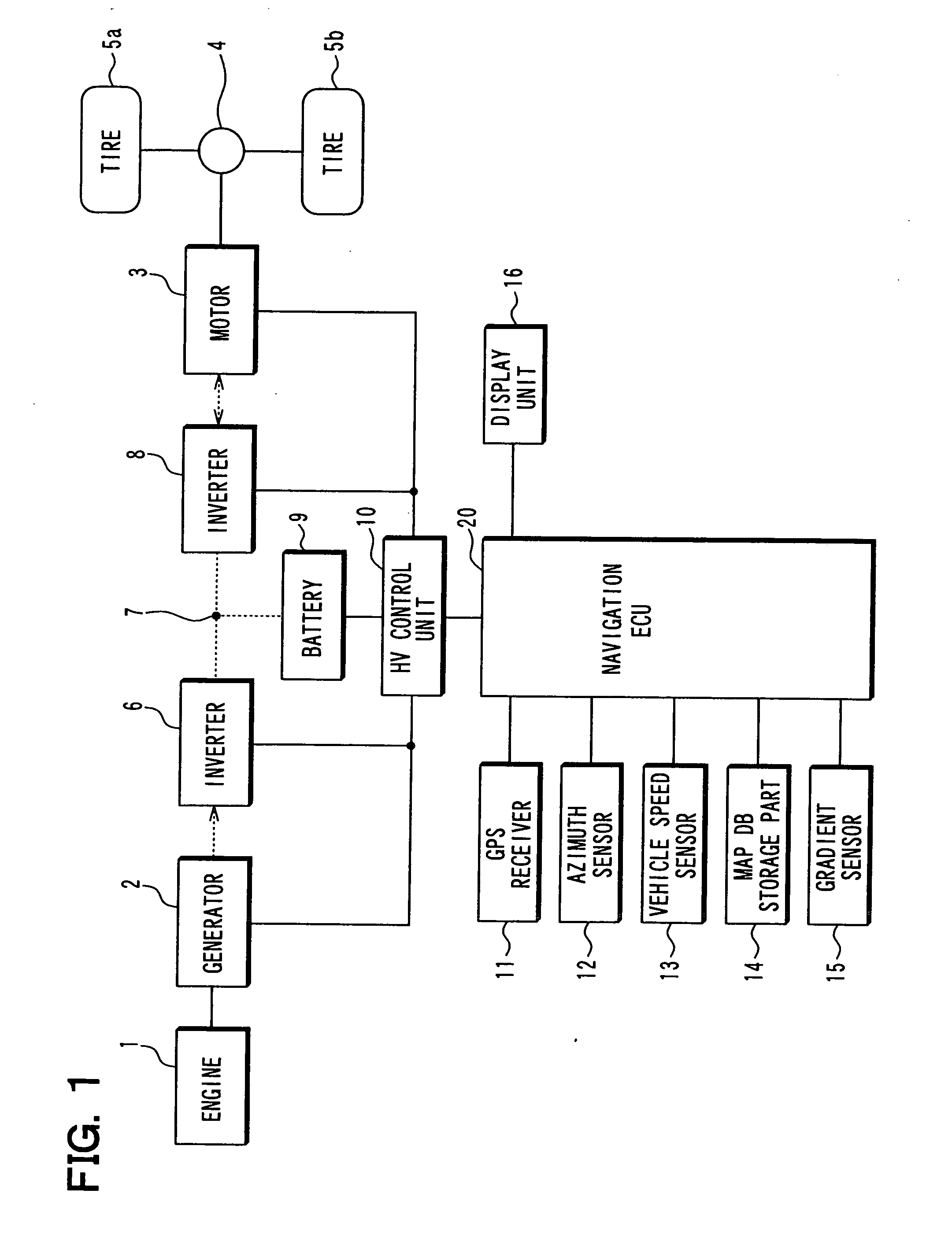 Drive control device for hybrid electric vehicle