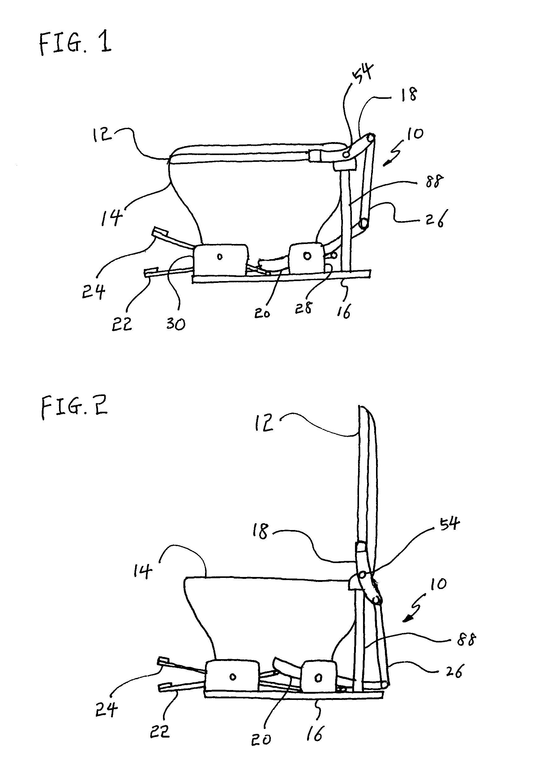 Toilet seat tilting device