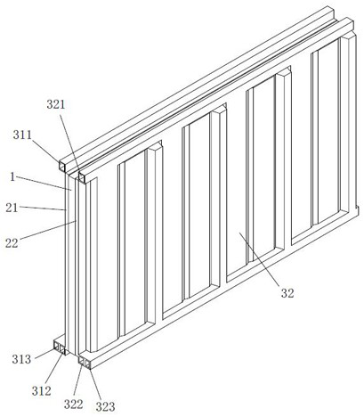 A hydrogen-oxygen fuel cell bipolar plate intake structure and its fuel cell