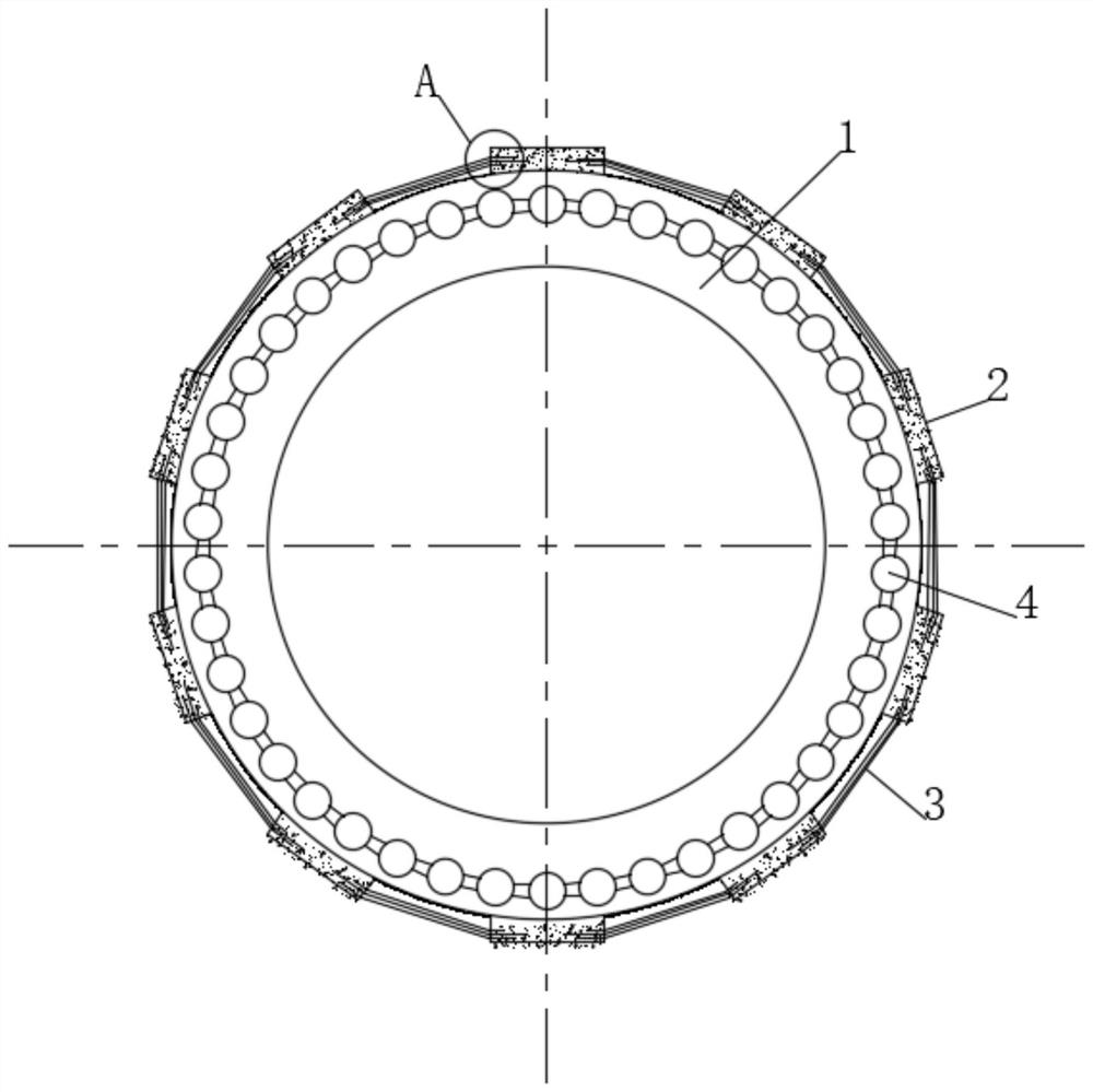 Self-hardening waterproof rubber sheath for ship electric wire