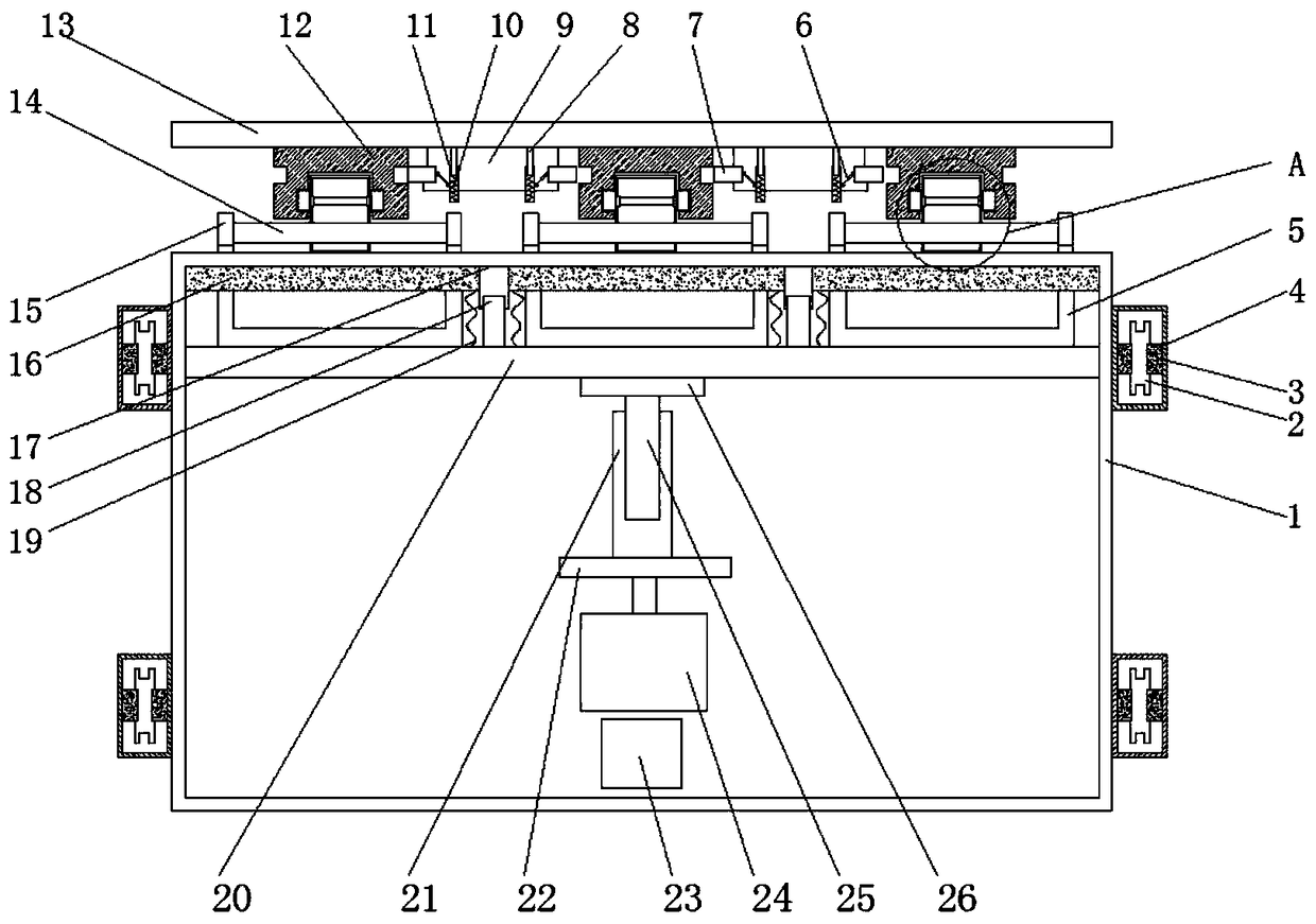 Integrated attached lifting scaffold