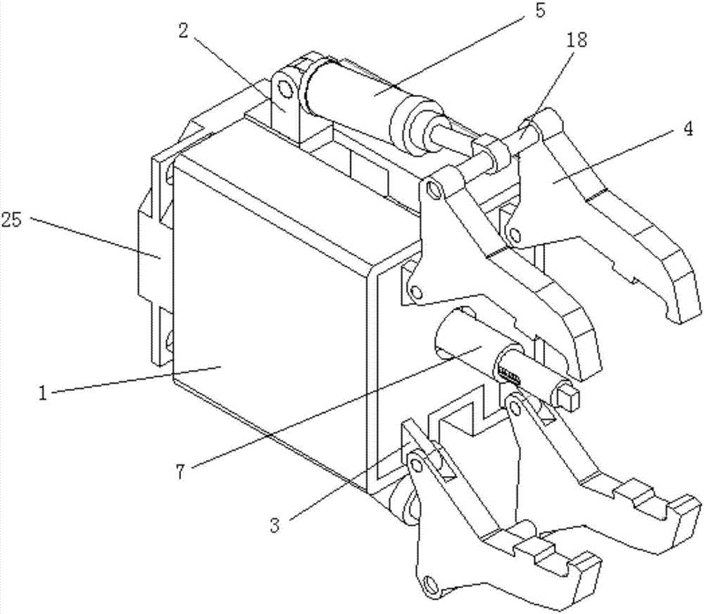 Cutter changing-manipulator for disc-shaped hobbing cutter of shield machine and using method thereof