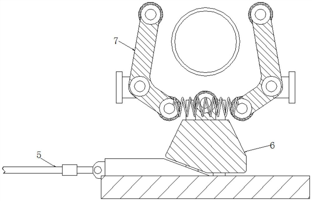 A water-based pen processing conveying equipment that automatically fixes and pushes