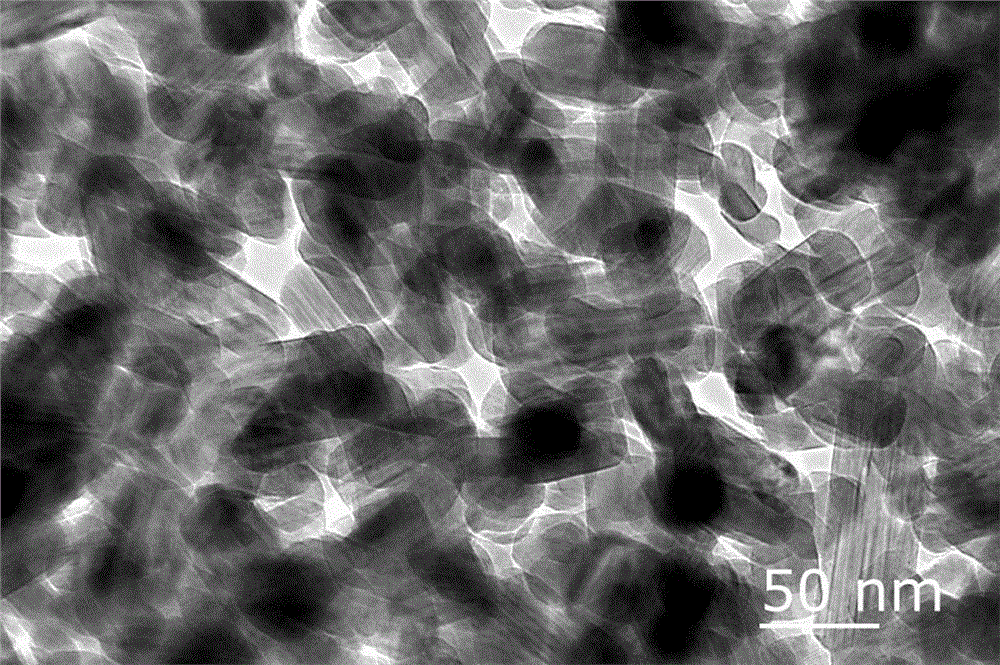 A kind of preparation method of nanoscale tinb2o7 with porous structure