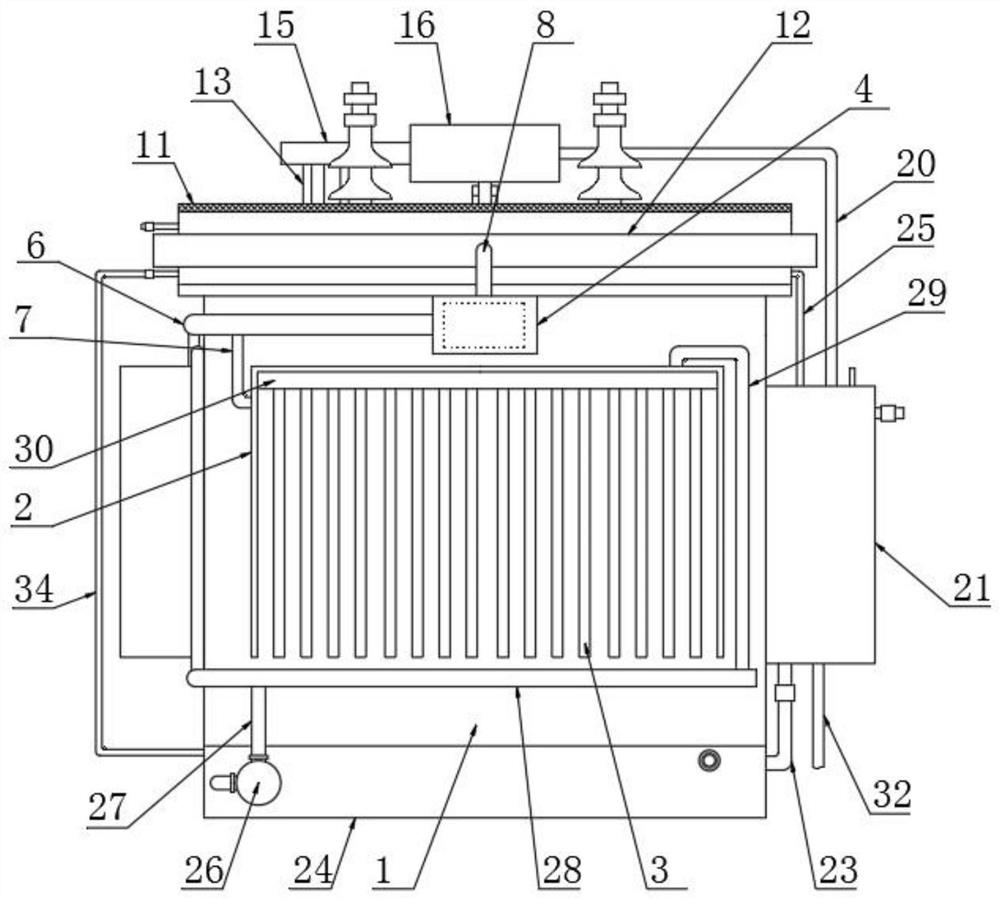 Power electrical transformer with good safety performance