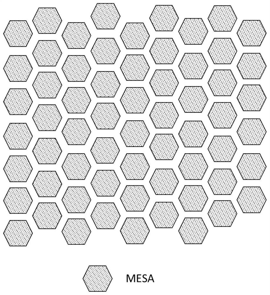 A trench type Schottky device and its manufacturing method