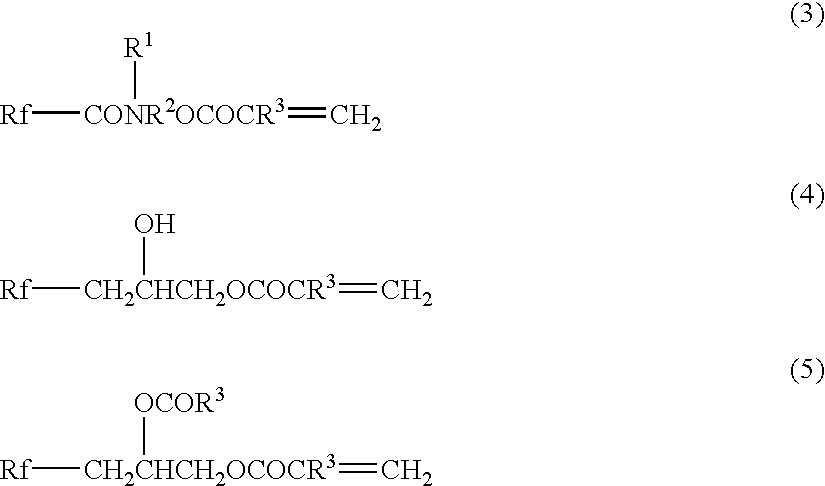 Treatment of textile product for imparting water and oil repellency