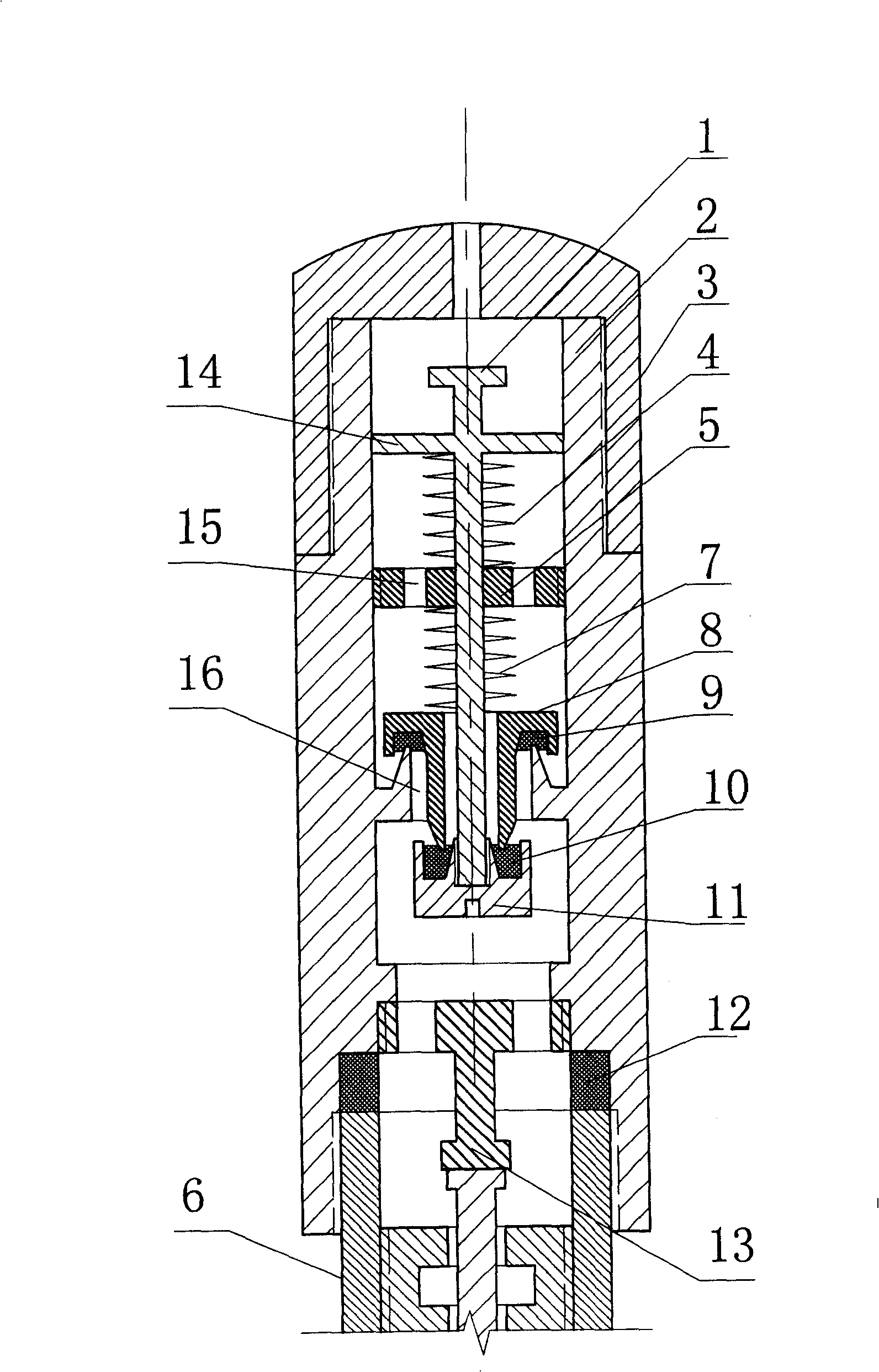 General explosion-proof safe air valve for automobile tyre