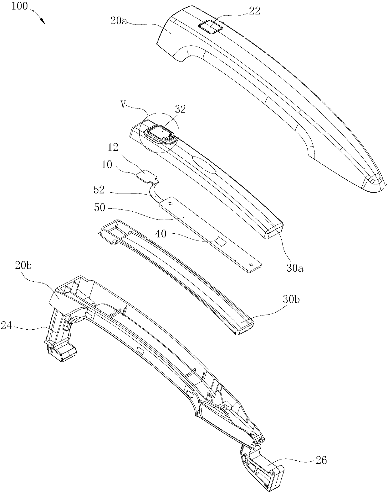 Vehicle door handle and vehicle