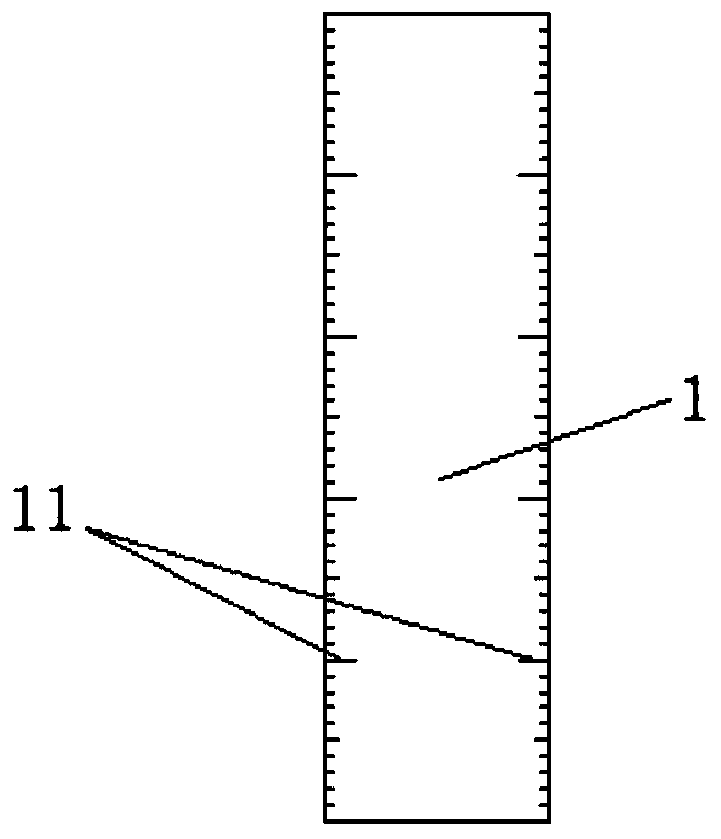 Assembly type ground leveling ruler