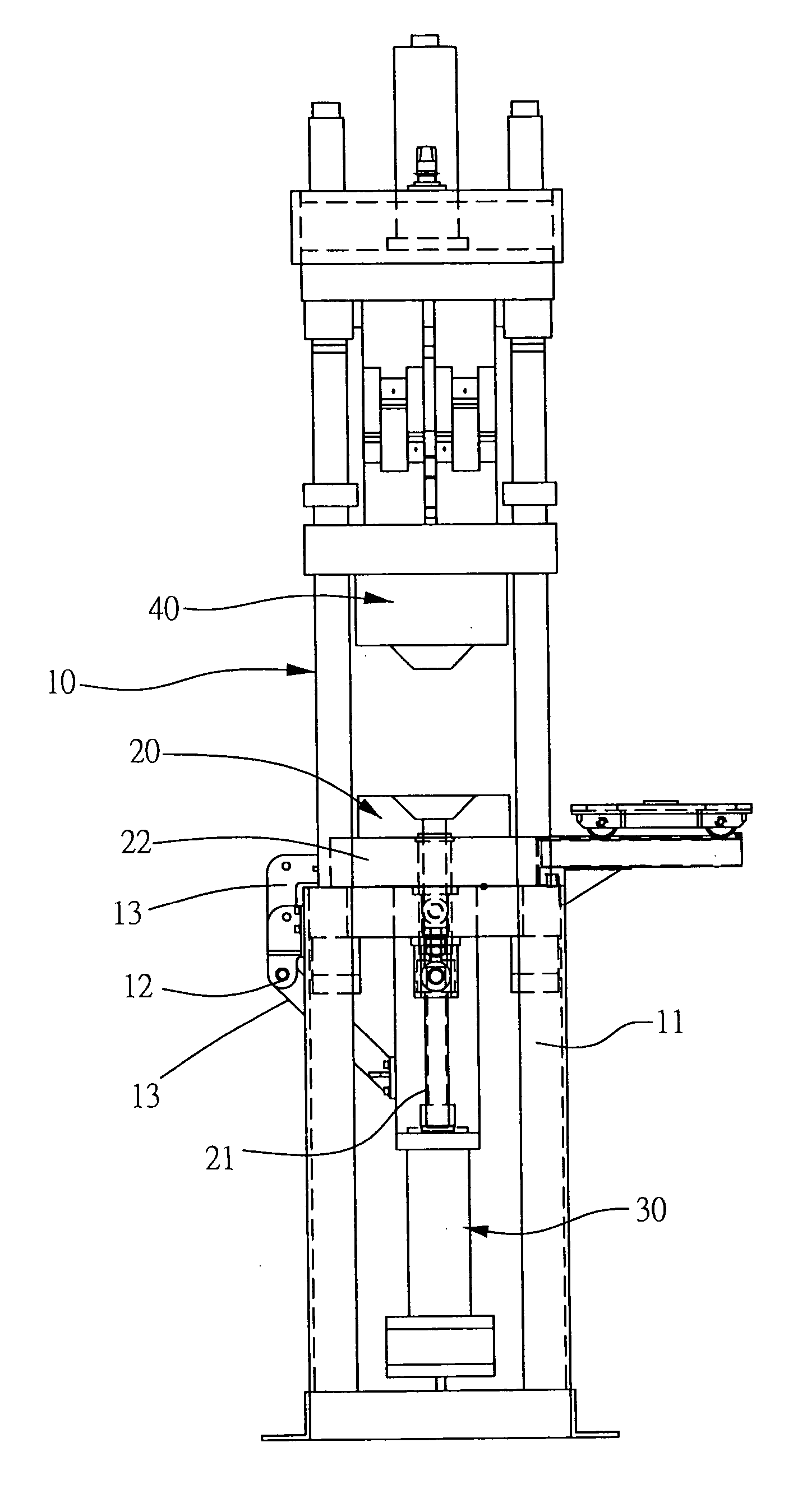 Die-casting device