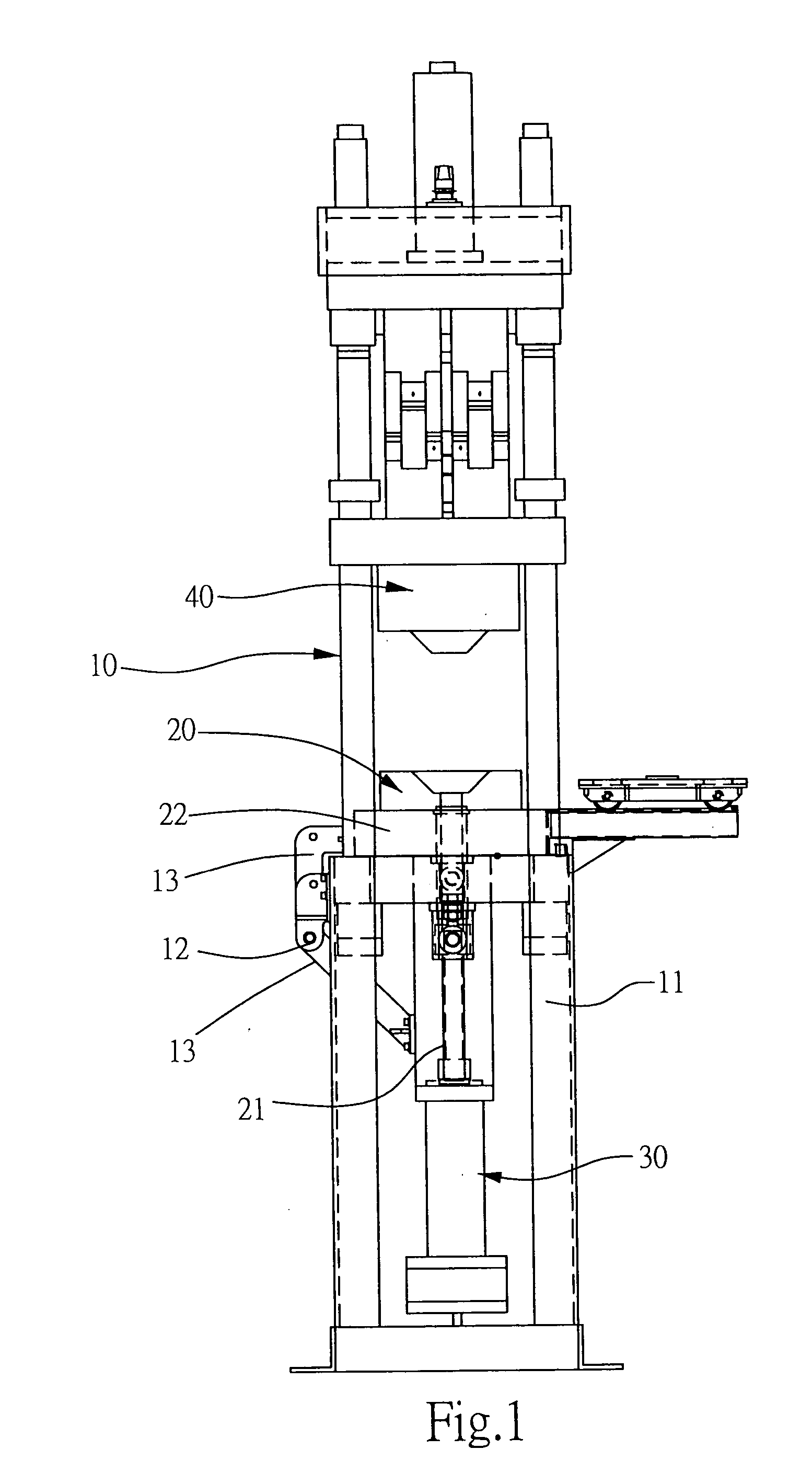 Die-casting device