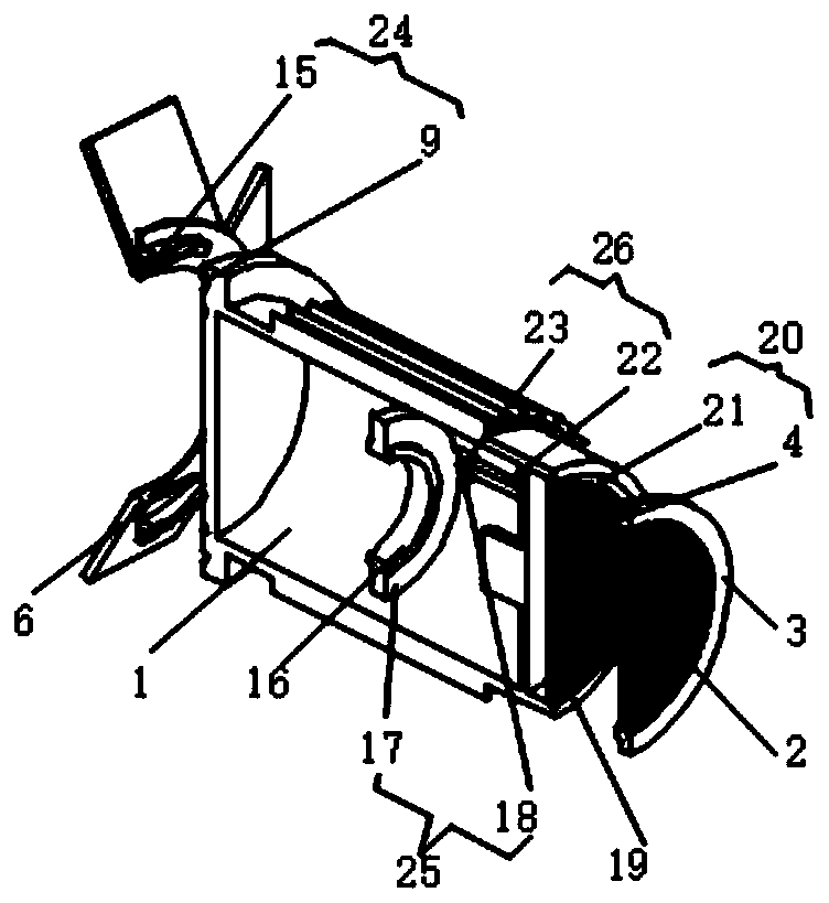 Automatic focusing spotlight and focusing method thereof