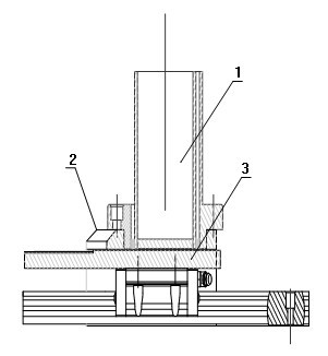 Feeding device for C-shaped annular thin sheet