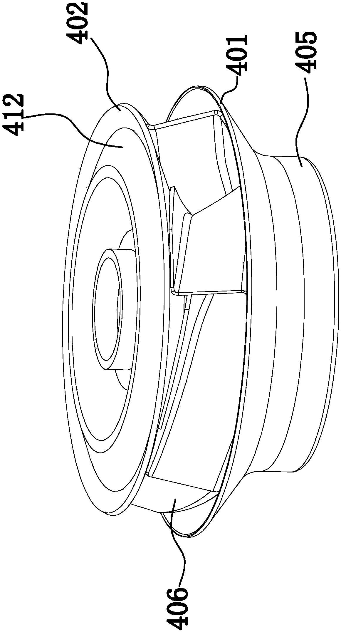 Centrifugal pump impeller