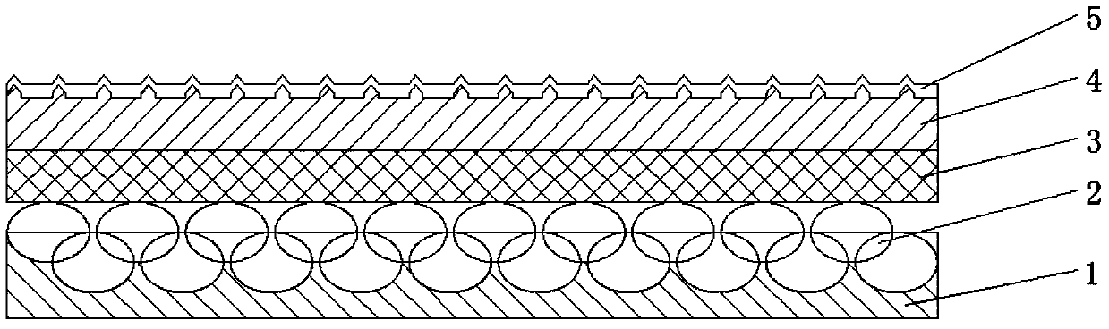 Artificial leather for leather carving and its manufacturing method