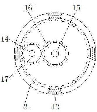 Agricultural fertilizer mixing device