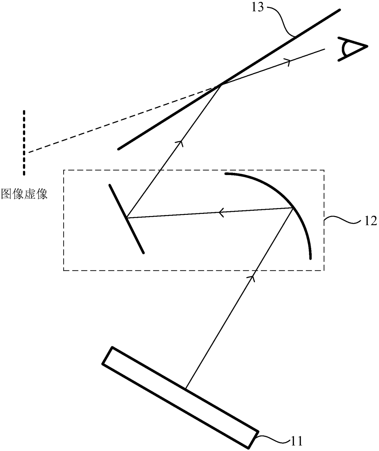 3D (Three-dimensional) head raising display system, design method thereof, and automobile