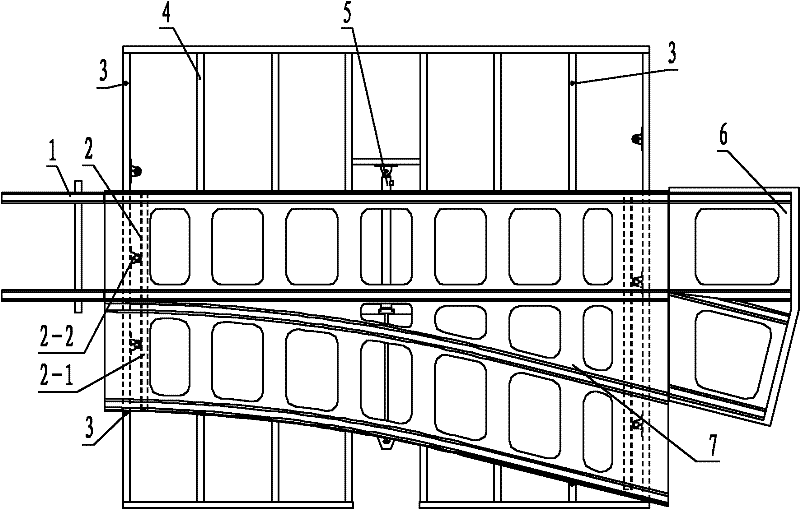 movable rail switch