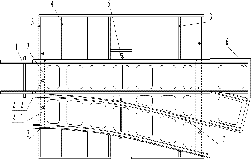 movable rail switch