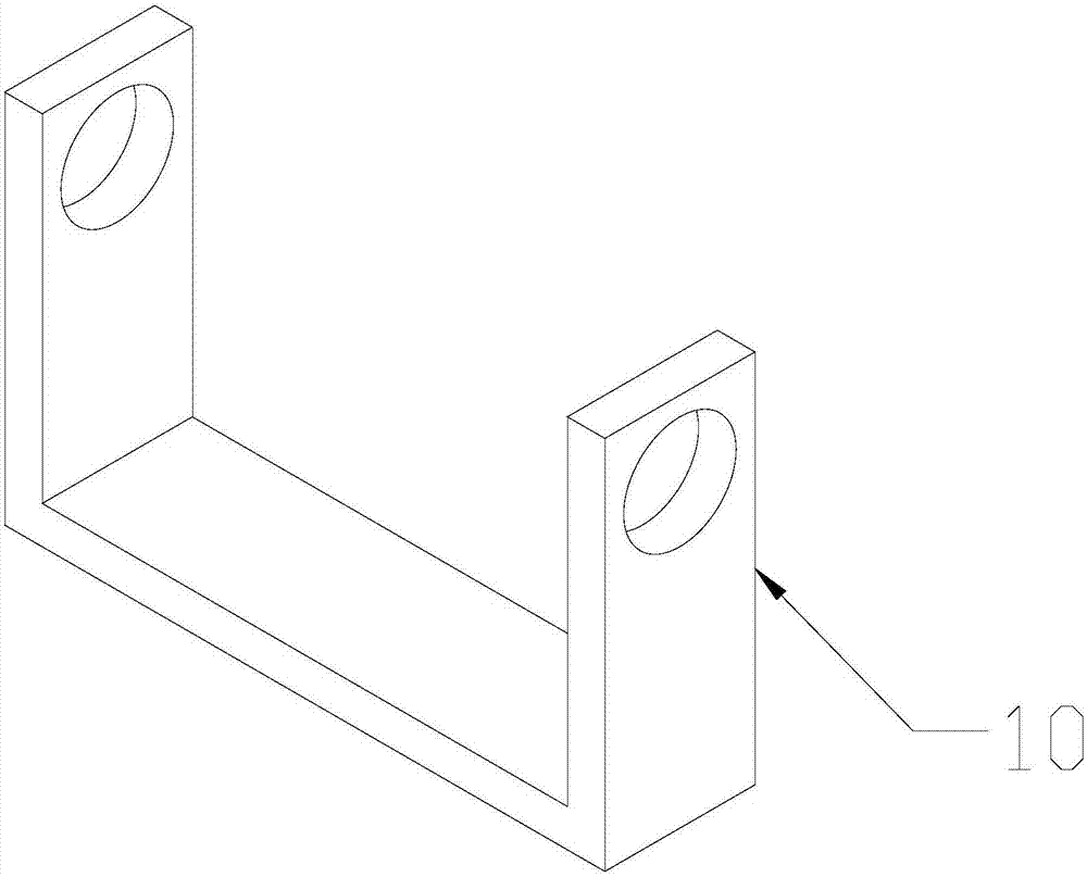 Bilateral frame positioning and punching device