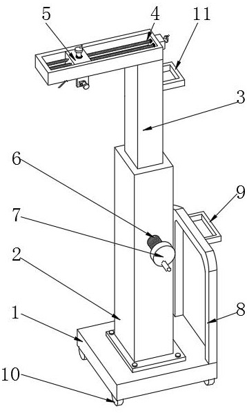 A thyroid puncture device