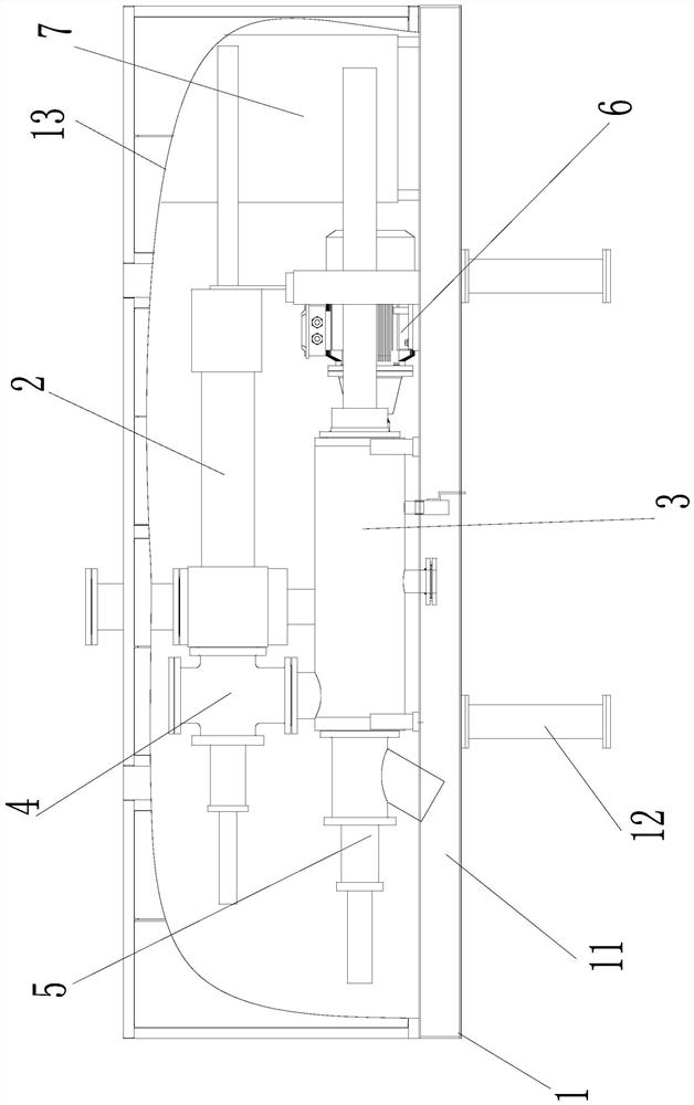 Integrated kitchen waste treatment device