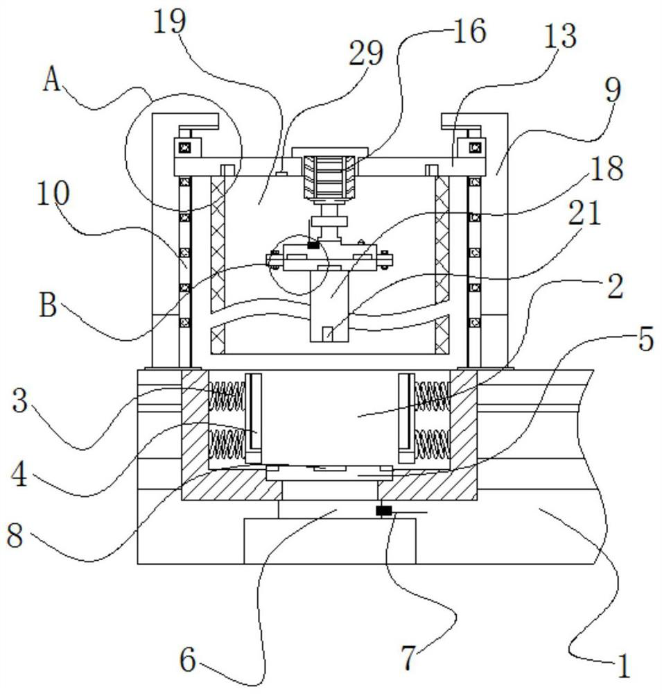 Numerical control machine tool capable of monitoring and feeding back machining cutter in real time