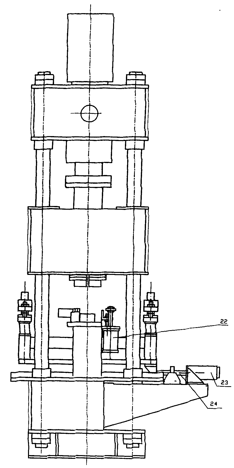 Steel grating plate press welder