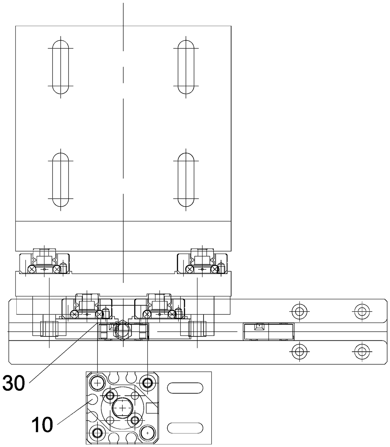 Positive and negative identification mechanism of relay outer cover and identification method thereof