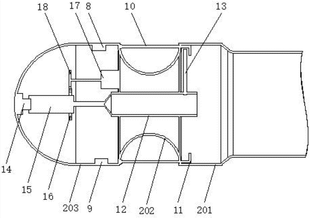 Digestive tract detector for digestive internal medicine department