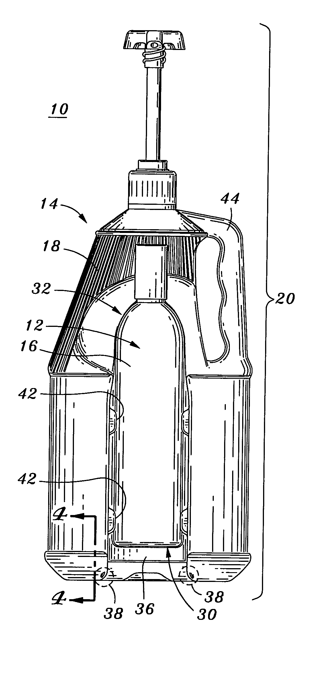 Dual container system and method of manufacturing the same