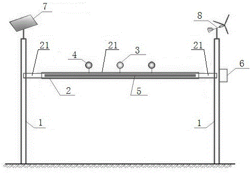 Intelligent safety height-restriction frame